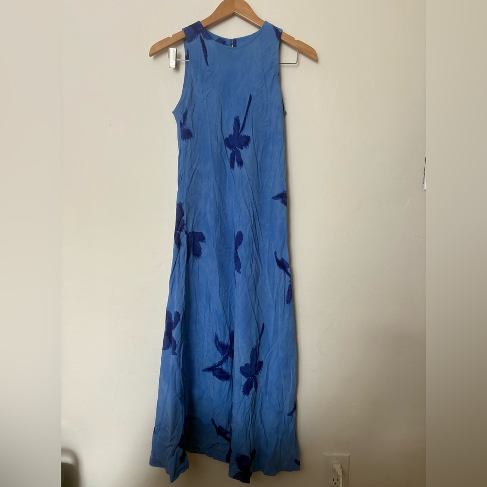 90s Vintage ankle length dress